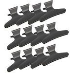 12pc Hairdressers Hair Claw Salon Section Tool Butterfly Clip Clamps Hair Claw
