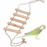 1pc Hamster Esquilo Parrot Toy pássaro do papagaio ponte do balanço das escadas