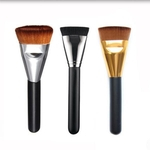 1pc Rosto Professional Plano Contorno Escova Foundation Makeup Brusher madeira preta