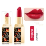 1PCS chinês antigo estilo de maquiagem, Flor de pessegueiro, Veludo, Batom, Silky Moisturizing Lip Balm
