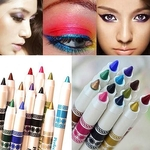12pcs impermeável Glitter Lip Liner Sombra Lápis Delineador Pen Set Makeup