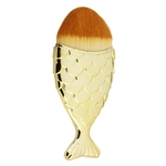 1PCS Mermaid Foundation Makeup Escova Blush em P¨® Cosmetic Maquiagem Tool Brushes