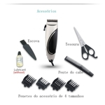 12W Maquina De Cortar Cabelo ajustável cabelo máquina de barbear aparador de cabelo para homens domésticos PRITECH