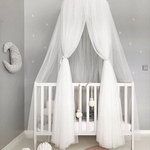 4 Color Mosquito Net Bed Canopy Yarn Chiffon Play Tent