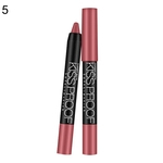 4.2g Matte Lip Liner Pencil Waterproof Batom Pen Antiaderente Maquiagem Cosmética