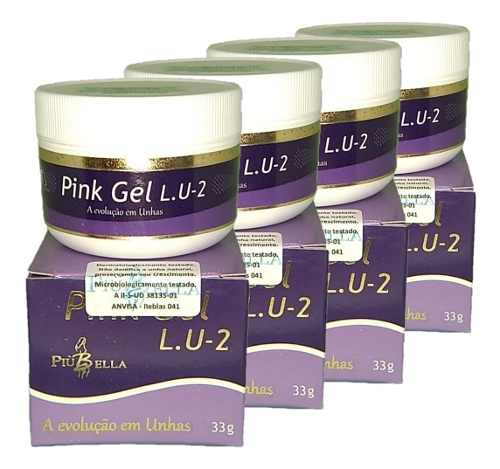 4 Gel Pink Lu2 33g - Piu Bella Original - Piubella