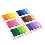 4 Gradiente de cor de tinta para Crianças DIY Scrapbooking Crafting cor aleatória (quente)