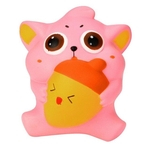 4-MB 10CM Kitty bonito creme perfumado Squishy lenta Nascente Squeeze Presentes Strap Crianças Brinquedos