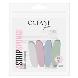4 Strip Sponge Océane - Esponjas para Maquiagem 4 Un