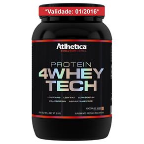 4 Whey Tech (Sc) - Atlhetica - 907g - CHOCOLATE