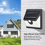 40 LEDs Sensor de Energia Solar do corpo humano Outdoor IP65 Waterproof lâmpada de parede para o Jardim Quintal