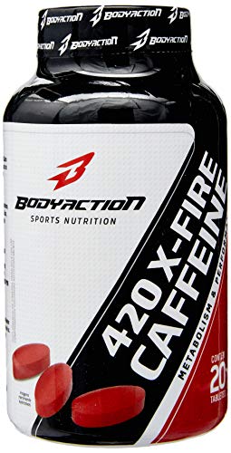 420 X-Fire Caffeine - 20 Comprimidos - BodyAction, BodyAction