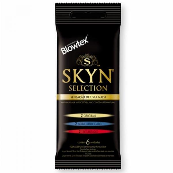 48 Preservativos Blowtex Skyn Select (6unid. x 8 pacotes)
