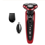 4d Rotary Masculino Electric Shaver Wet Dry Navalha Hair Clipper Nose Trimmer Cabelo