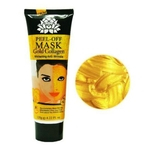 24K Ouro Colágeno Peel-off Máscara Facial Anti-envelhecimento Anti-rugas Branqueamento Cuidados