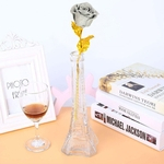 24K Rose Artificial Flower Unique Gifts Thanksgiving Day Birthday For Wife Women