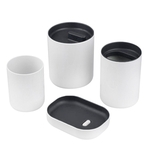 4pcs / set de banho porta-escovas + Wash ¨¢gua Cup + Soap Box + Caixa de armazenamento