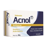 4x Acnol Sabonete Excelente Para Evitar Cravos E Espinhas Na Pele Reduz Oleosidade 80g - Uso Diário