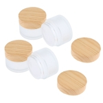4x Mini Frasco De Amostra Maquiagem Cosmética Jar Pot Cream Lip Balm Containers 30g