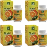 4x Vitamina C 500mg Biovita 60 comprimidos Mastigáveis