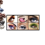 35 cores da paleta da sombra Shimmer Matt Sombra Maquiagem Cosm¨¦ticos Set Kit