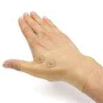 Luvas Magnetic Therapy Mão de pulso Pressão Arthritis Luvas Thumb Suporte Silicone Corrector massagem alívio da dor para Adultos