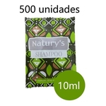 500 Mini Shampoo Em Saches 10ml Hotel Motel Pousada Hostel