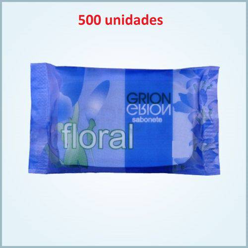 500 Unidades Sabonete Grion Floral 20 Gramas