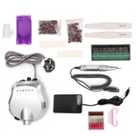 25000RPM Multi-Functional Electric Nail Drill Nail Polisher Grinding Machine Manicure Tool Set