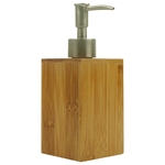 500mL de Banho Soap Dispenser Lotion Shampoo Dispenser Bottle Titular Kitchen Bamboo líquido mão Soap Dispenser Bomba