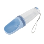 500ml portátil ABS Outdoor Travel Cups água alimentador garrafa de água da bacia para Cat Dog Pet (azul)