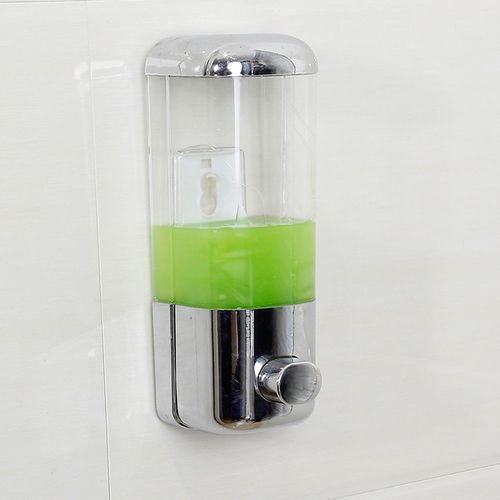 500ML Wall Mounted manual Sabonete Líquido Sanitizer Shampoo Dispenser para Home Hotel Bathroom