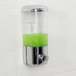 500ml Wall Mounted Manual Sabonete Líquido Sanitizer Shampoo Dispenser para Home Hotel Bathroom