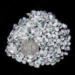 50g Clear Quartz Crystal Stone Rock Polido Cascalho Gemstone Fish Tank Decor NOVO