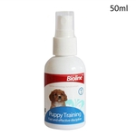 50ml indutor de spray de treinamento para cão filhote de cachorro instrutor de banheiro