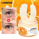 50pcs / caixa de vitamina C Olho remendos do olho máscara hidratante Soro Remover Mala Linhas oculares Reparação iluminam elevação