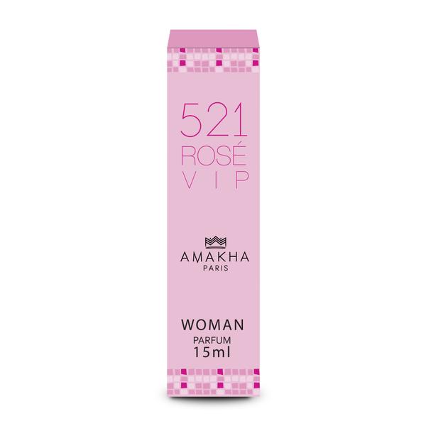 521 Vip Rosé 15ml Feminino Amakha Paris Rosas Eau De Parfum