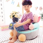 57 * 40 * Sofá porco dos desenhos animados cadeira do bebê Assento de jardim de infância pequena almofada Crianças Plush Sofá de 20CM Crianças