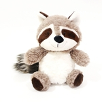 25cm Plush Toys Raccoon bonito macias Bichos de pelúcia para meninas Crianças Presente de aniversário do bebê Crianças