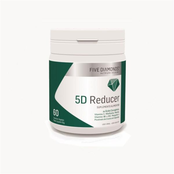 5D Reducer Inibidor de Absorção de Gordura 60 Cápsulas - Five Diamonds