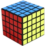 5x5x5 New Shengshou velocidade ultra-suave Magic Cube preto enigma 5x5
