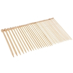 36 Agulhas De Tricô De Bambu Dos Pces Ajustadas Para A Fabricação Da Mão Dos Ofícios Do Casaco Da Camisola