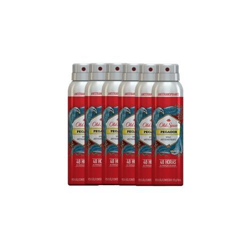 6 Desodorantes Old Spice Pegador 150ml