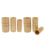 6 peças de bambu anti celulite massagem ventosas ventosa conjunto kit
