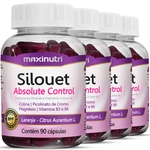 6 Potes Silouet Absolute Control 90cps Maxinutri