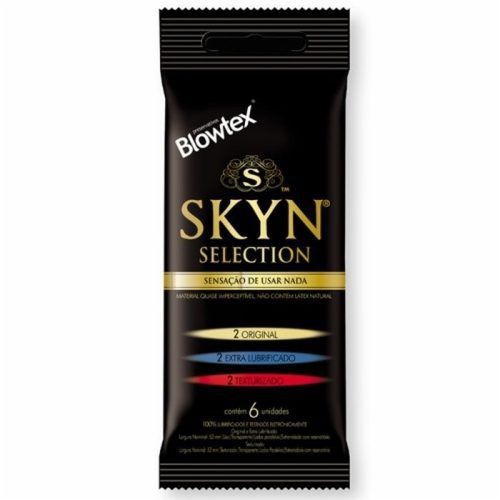36 Preservativos Blowtex Skyn Selection (6unid. x 6 pacotes)