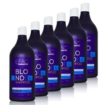 6 Shampoo Matizador EFAC Blond Hair - 1L cada