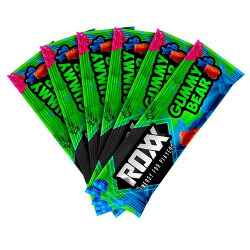 6 Sticks Dose Única Gummy Bear Roxx Energy Sanibras