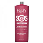 6 Unidades Felps S.o.s. Reconstrução Shampoo 1l