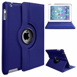PU couro inteligente Virar suporte caso capa para Apple iPad mini-4 360 Rotação Tablet Case Protetor completa